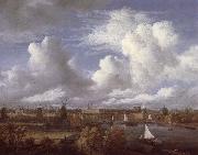 Jacob van Ruisdael Panoramic View of the Amstel Looking towards Amsterdam Germany oil painting artist